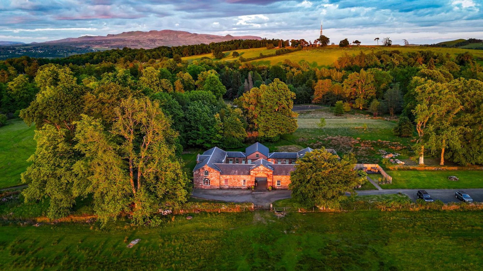 Loch Lomond Finnich Cottages Drymen Bagian luar foto