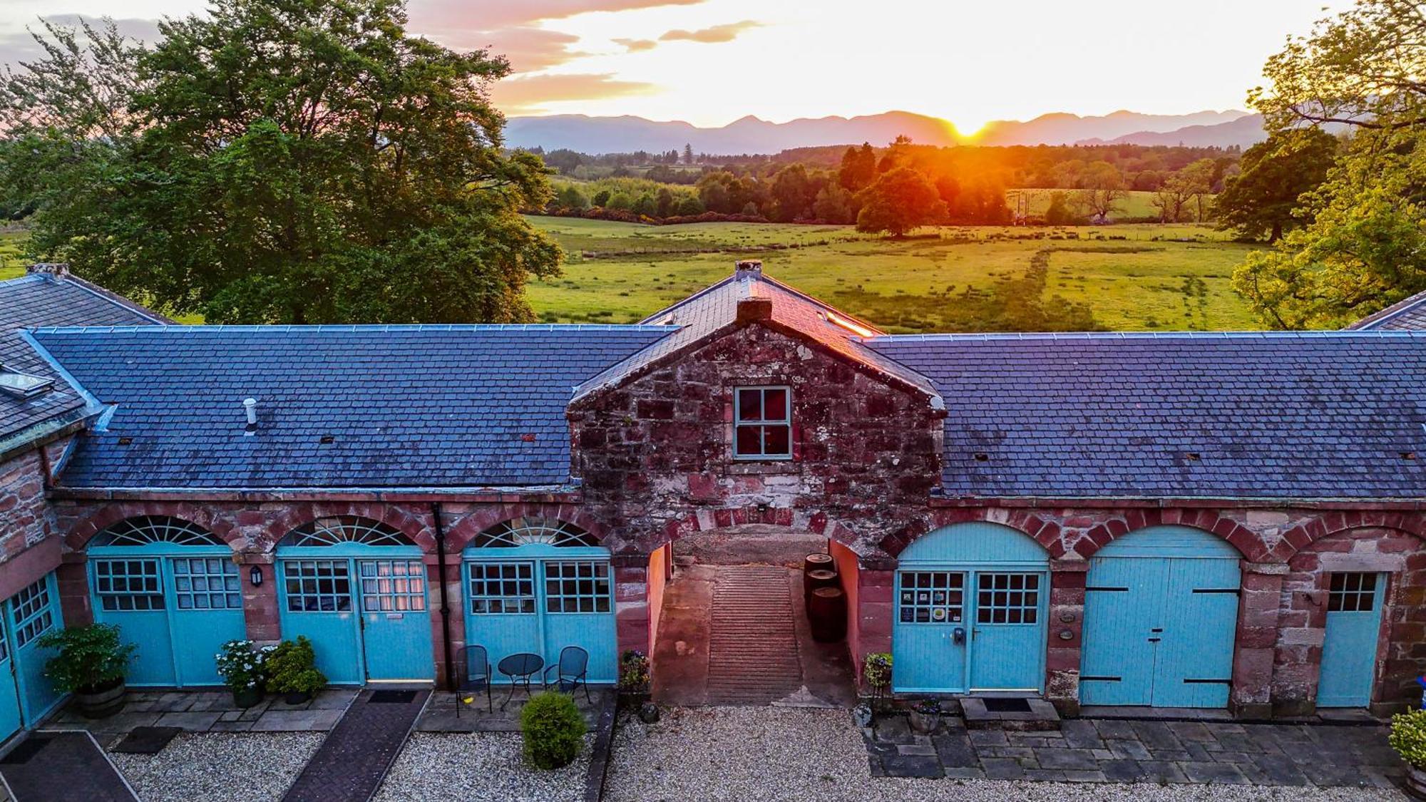 Loch Lomond Finnich Cottages Drymen Bagian luar foto